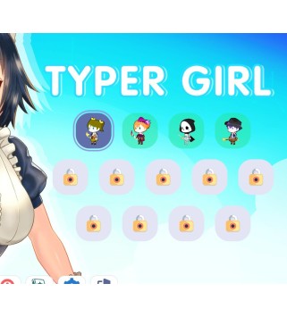 TYPER GIRL Steam Key GLOBAL